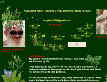 Tablet Screenshot of herbplantsforsale.com